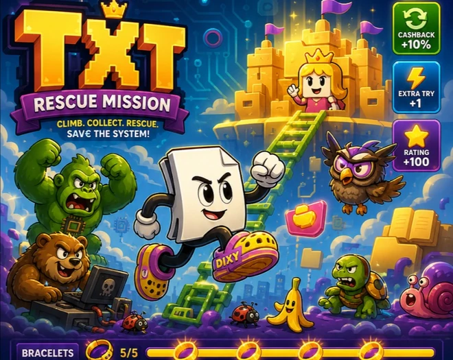 TXT Rescue mission